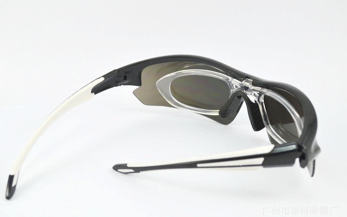 工厂专业生产 可配近视 运动镜太阳镜 换片自行车骑行眼镜